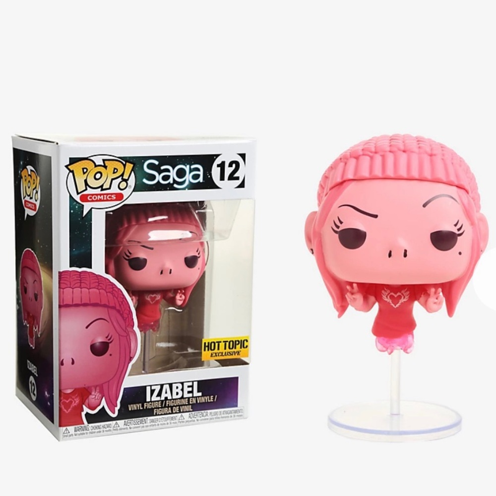 Funko Pop Saga Comics Izabel Hot Topic Exclusive Figure NEW in Box